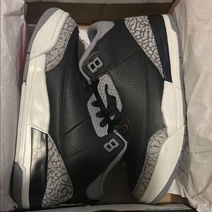 Kids Black and Gray Sneakers
